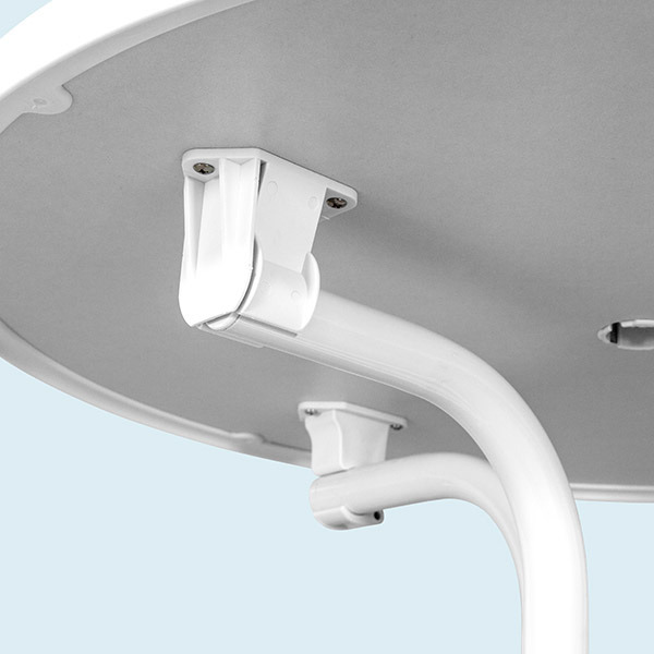 Standing table: Tabletop (view from below)
