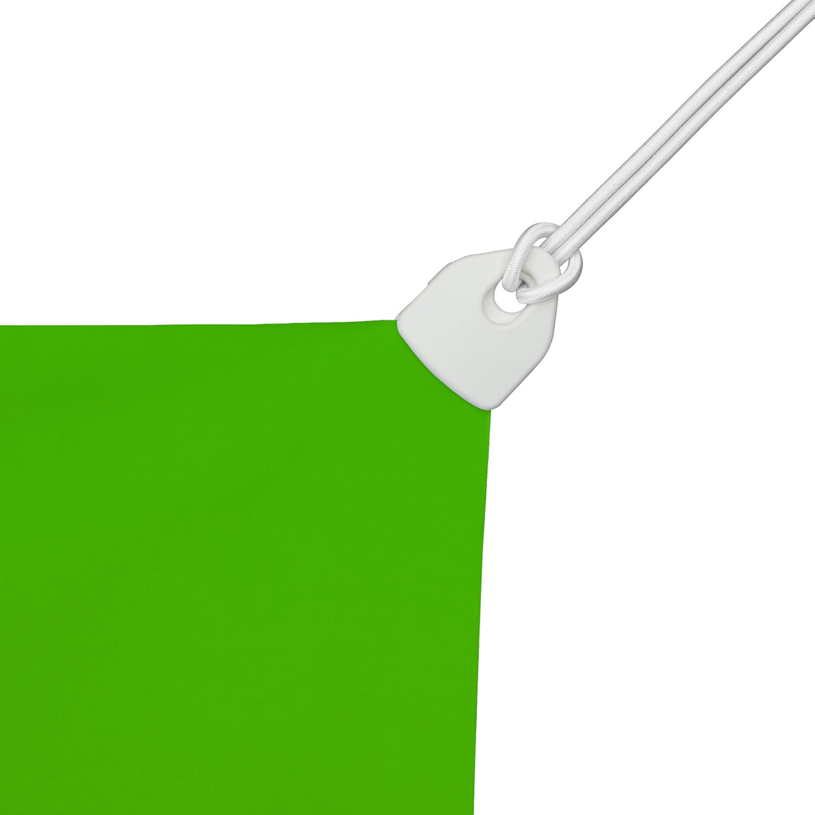 Fabric banner with mini clamp eyelet (optionally available in 7 colors)