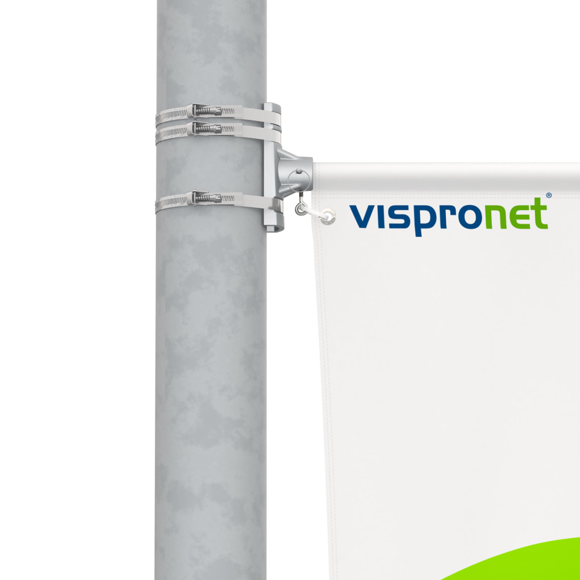 Street Banner Select, top with banner arm