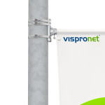 Street Banner Select, top with banner arm