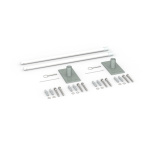 Street Banner Basic for wall mounting, scope of delivery