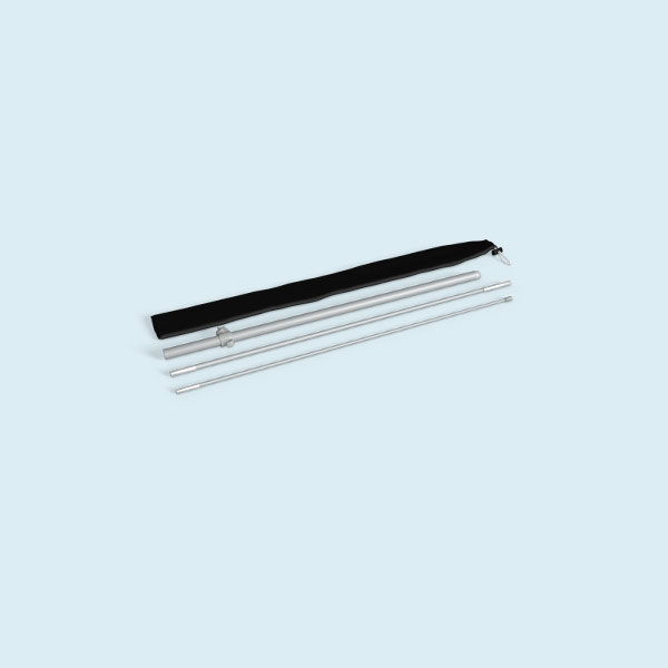 Pole Set for Bowflag® Basic, Size XS
