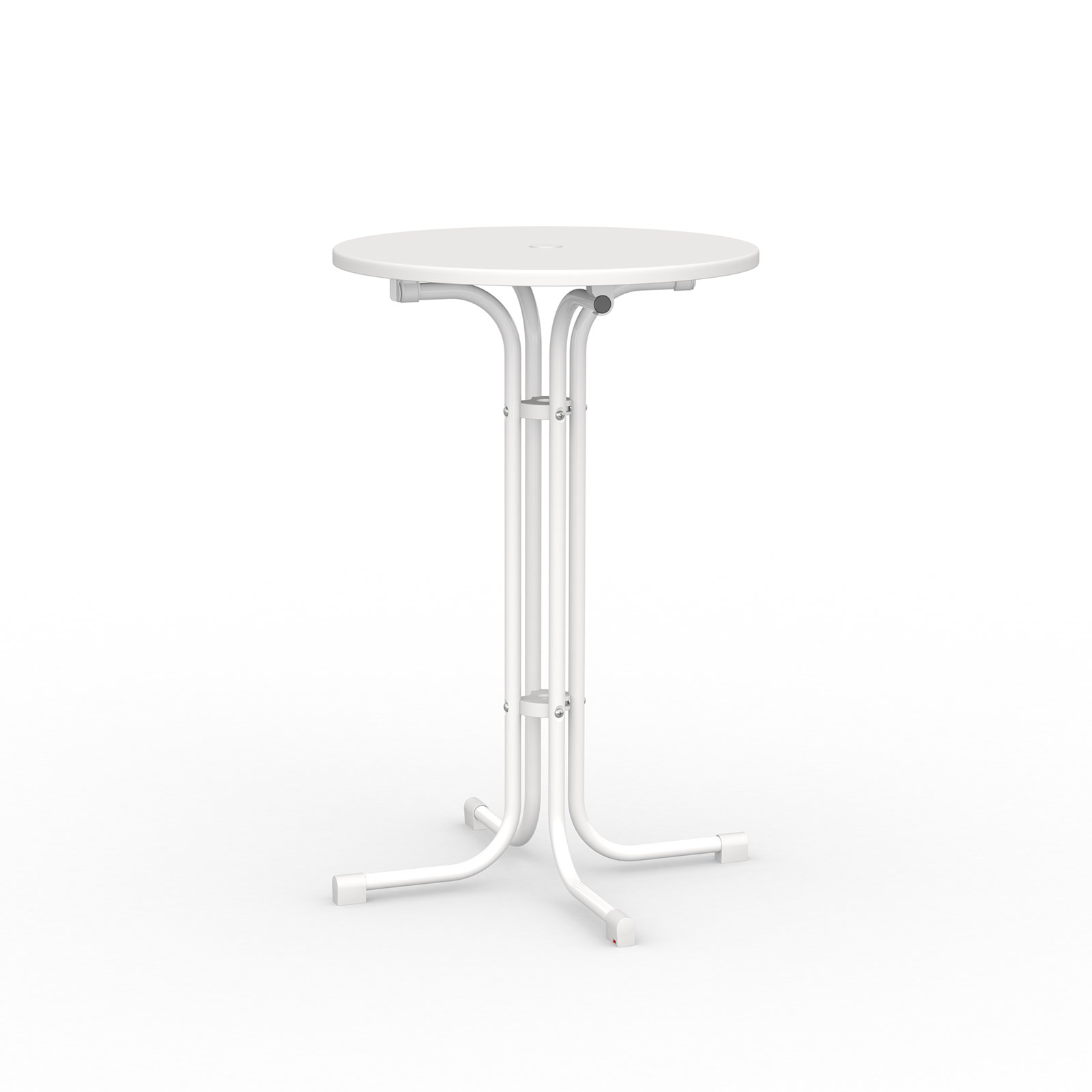 Standing table (height 110 cm), tabletop diameter 70 cm & 80 cm