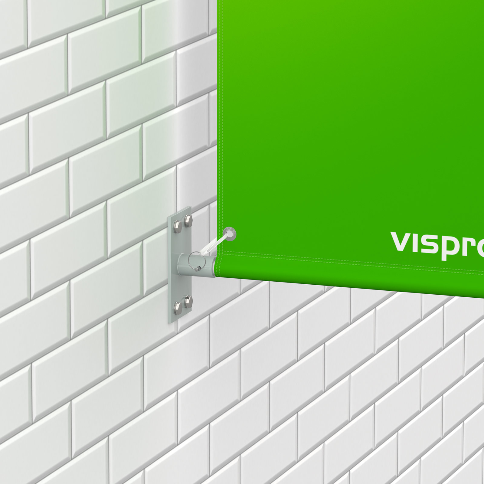 Street Banner Select for wall mounting, Multiflag® SE, bottom bracket
