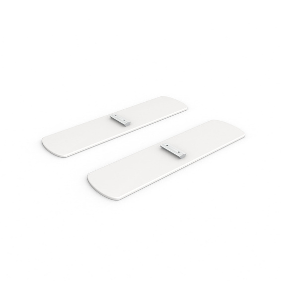 Stand feet without corner connectors, set of 2, for Lightbox flex exhibition wall