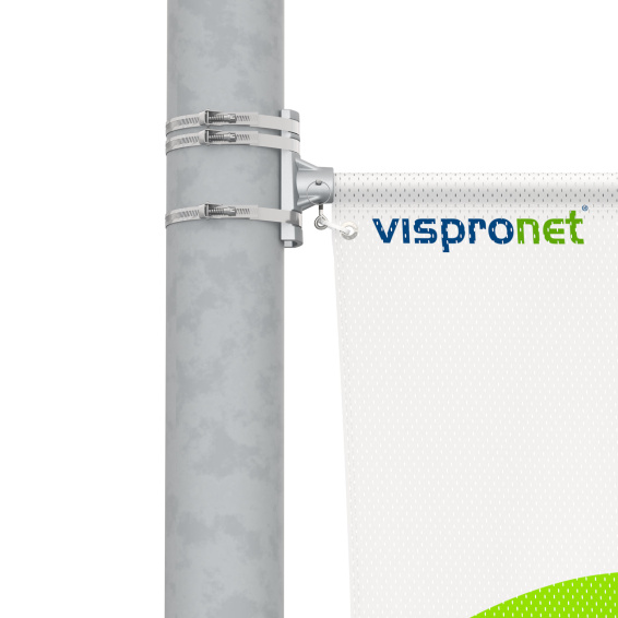 Street Banner Select, top with banner arm
