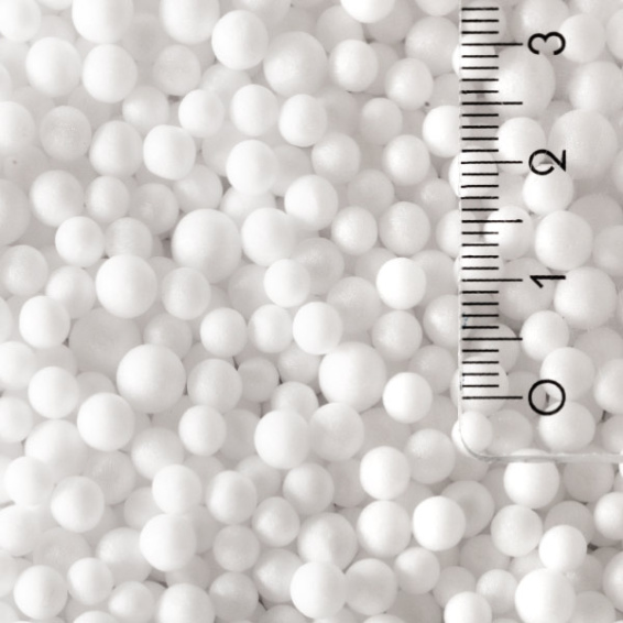 Filling: print-resistant Styropor® beads, bead size 4 - 7 mm