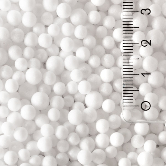 Filling: print-resistant Styropor® beads, bead size 4 - 7 mm
