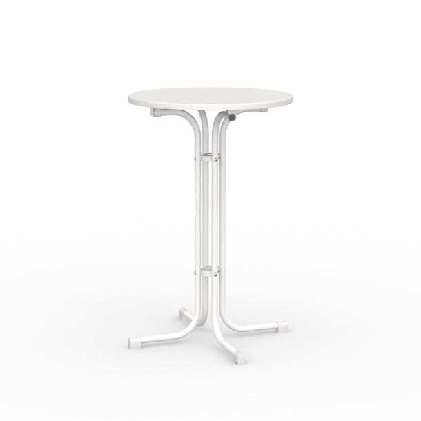Standing table (height 110 cm), tabletop diameter 70 cm & 80 cm
