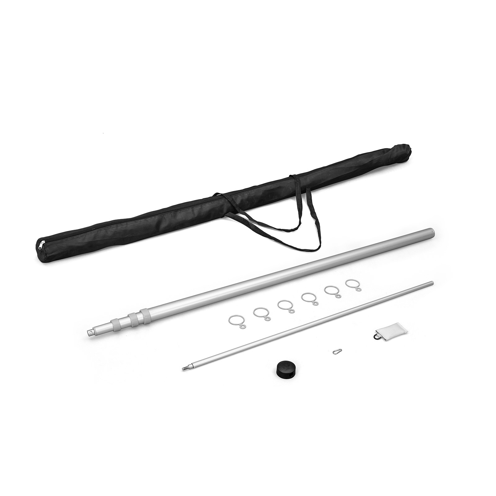 Mobile Flagpole T-Pole® 200, Scope of Delivery Mast