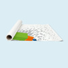 Delivery: Wallpaper strips individually rolled and labeled