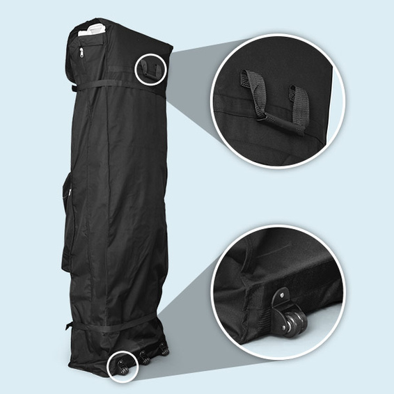 Basic Trolley Bag: with handle and 2 wheels for easy transport