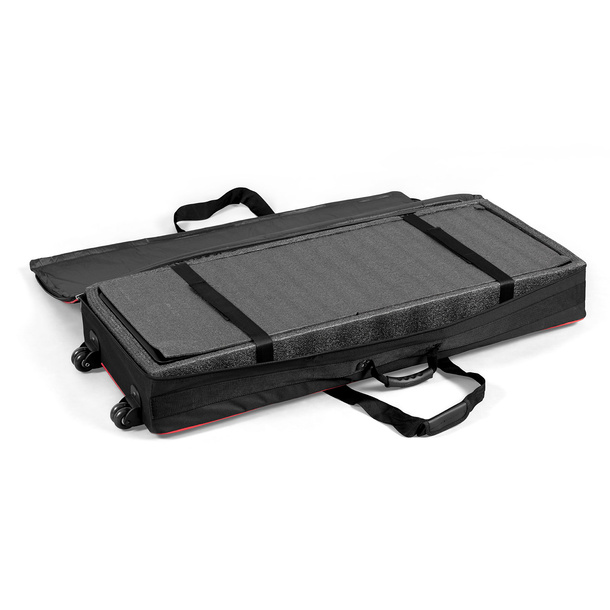 Convenient and secure transport of your trade show counter with keder frame flex