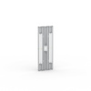 Trade fair counter with flexible keder frame, system folded