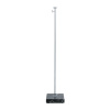 Table Banner Stand, Chrome, with Marble Base