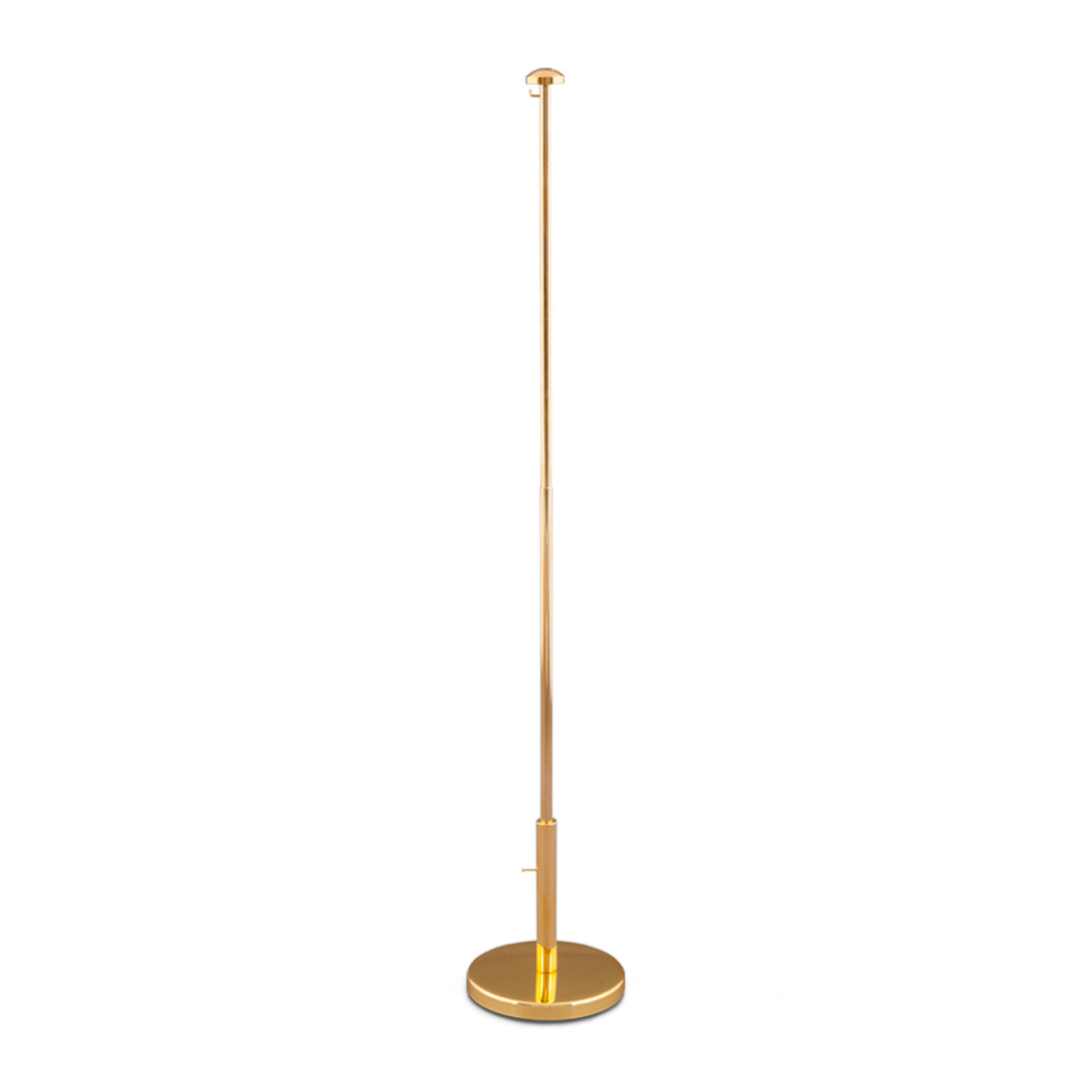 Table stand telescopic, height 33-52 cm, gilded