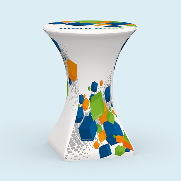 Table cover for standing tables