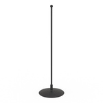 Table Banner Stand, Metal, Black