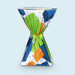 Tied table cover