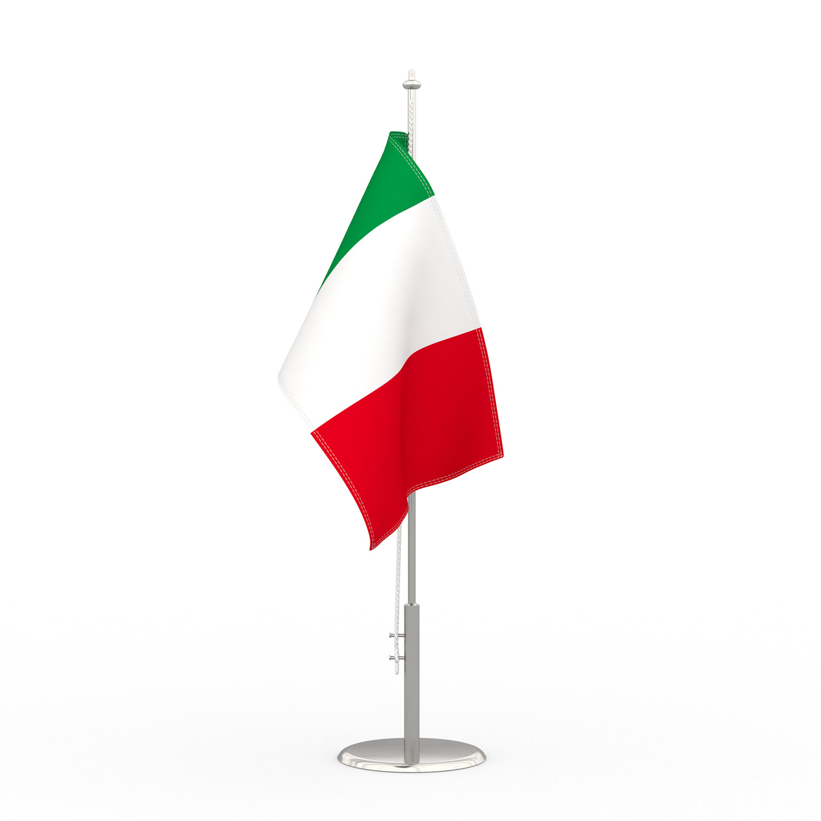 National flags as table flags, Italy