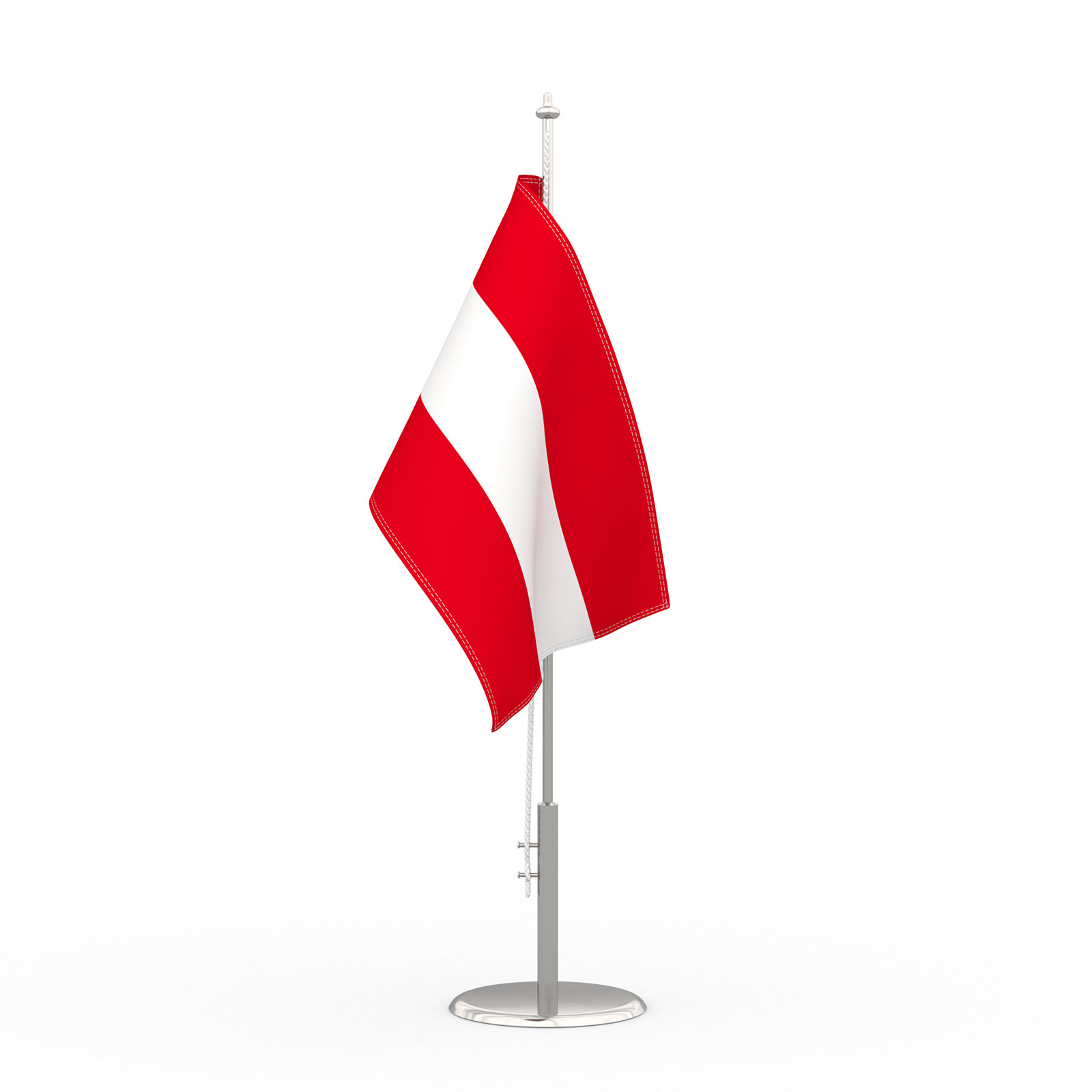 National flags as table flags, Austria