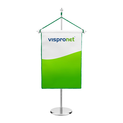 Rectangular table banner