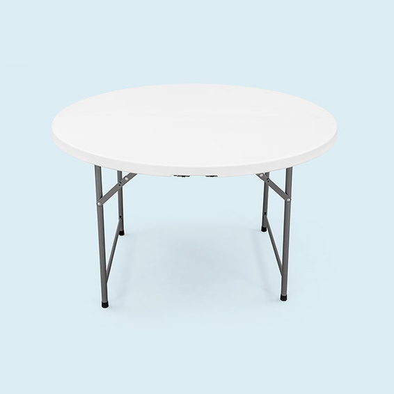 Practical folding tables, available as accessories in 2 sizes