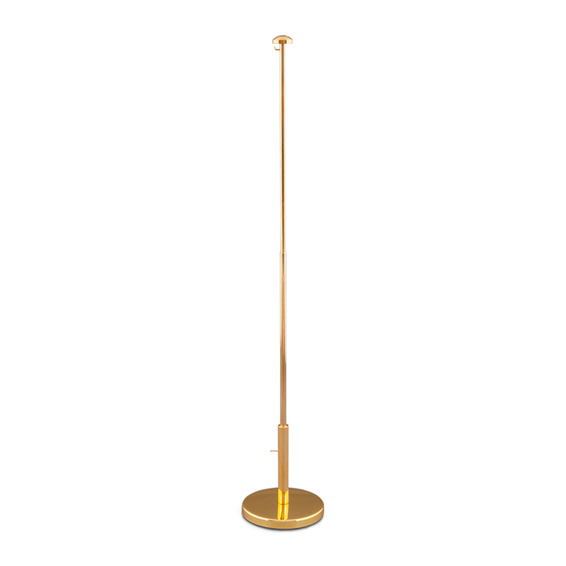 Telescopic table stand, height 33–52 cm, gold-colored
