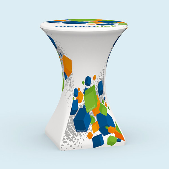 Table cover for standing tables