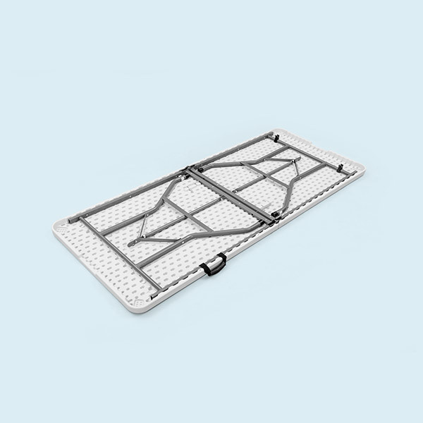 Folding table, collapsible frame, foldable tabletop