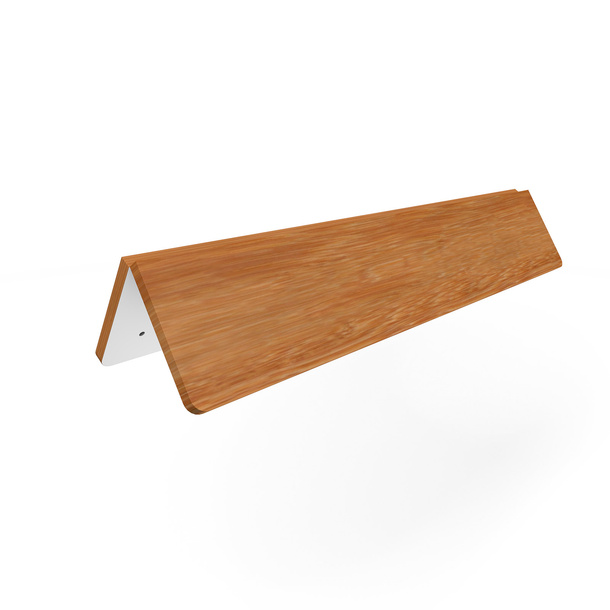 Tabletop for Promotion Counter LED 1x1 - longitudinally split in the middle