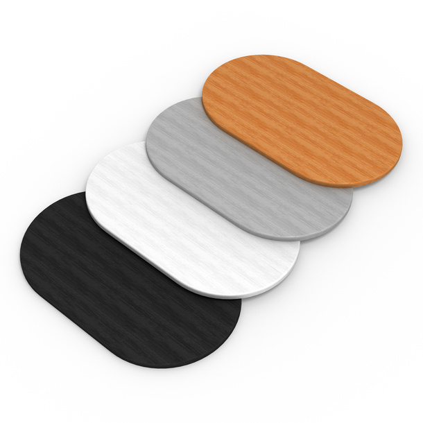 Hardcase Trolley: Table Tops in 4 Colors