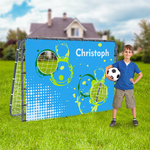 Soccer goal with integrated target wall – an excellent gift idea for young players