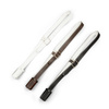 Carrying strap for club flags, colors: white, brown, black