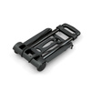 Trolley frame folded, dimensions (L x W x H): 45 x 25 x 8 cm