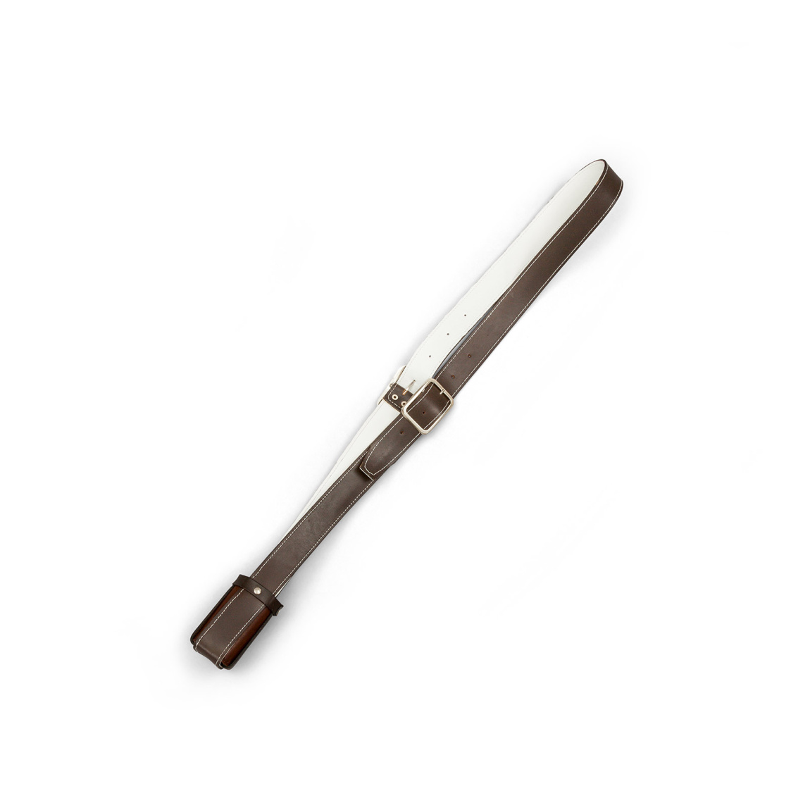Carrying strap for club flags, brown