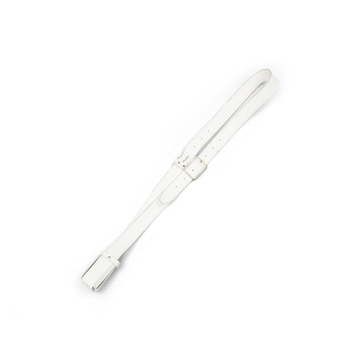 Carrying strap for club flags, white