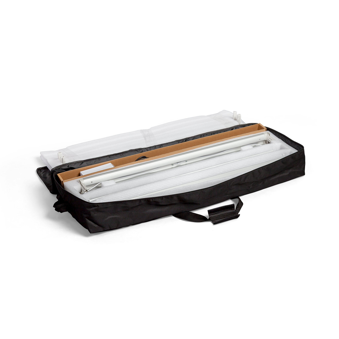 Convenient and secure transport of your Lightbox click exhibition counter