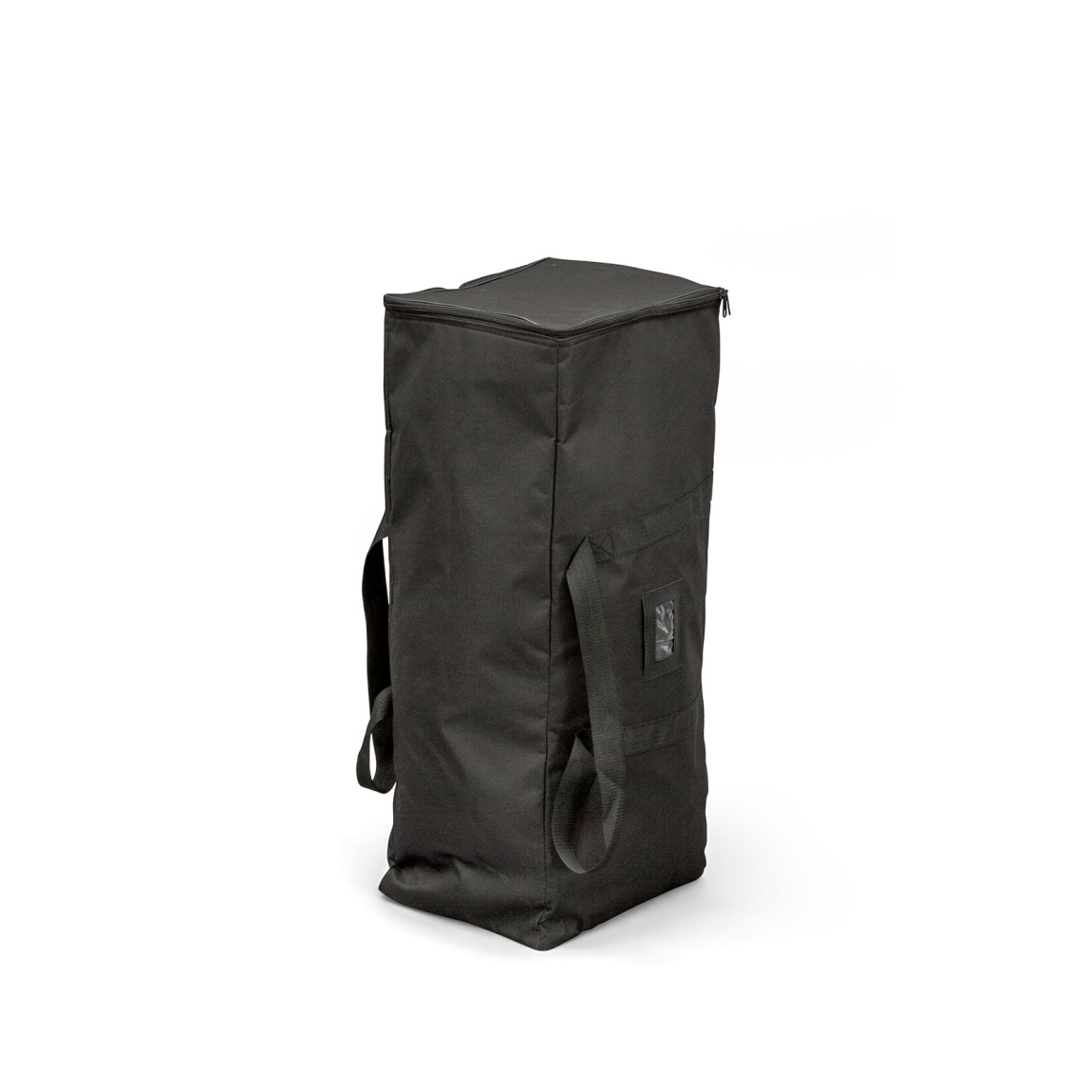 Pop-up hook-and-loop transport bag, compatible with trolley frame