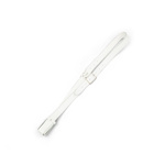 Carrying strap for club flags, white