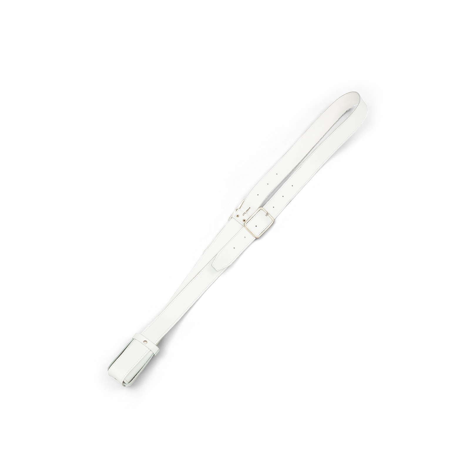 Carrying strap for club flags, white