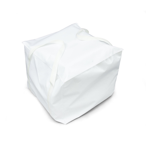 Carry bag with a lid that fastens with Velcro