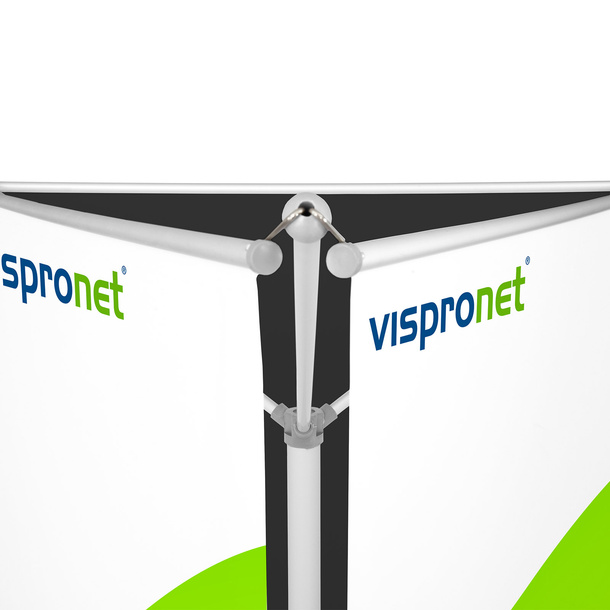Upper arms with mounting hooks and keder profiles including printed components
