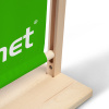 Wooden Banner Display - Underside with Robust Base Surface