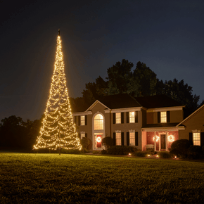 Christmas tree for 8 m flagpole, Fairybell®