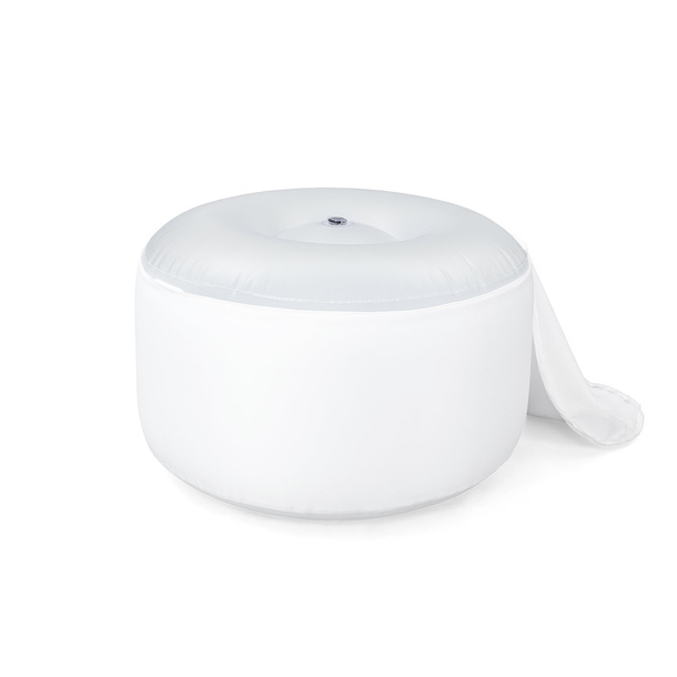 Seat Pouf Air: Underside of the printed part with zipper