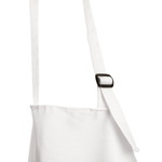 Adjustable neck strap with safety clasp