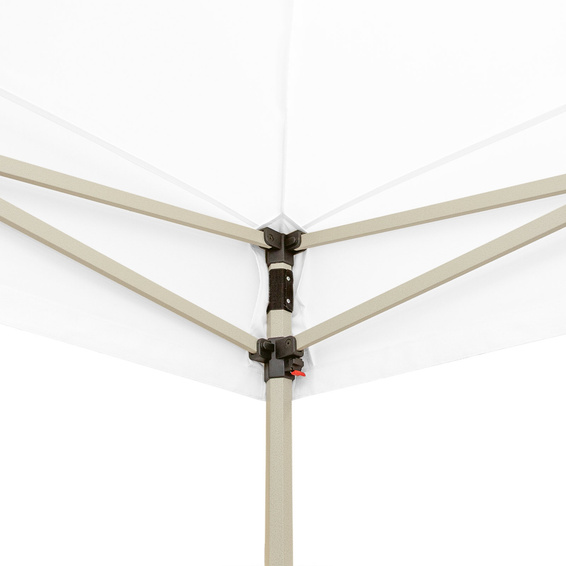 Hinged connectors made of durable plastic