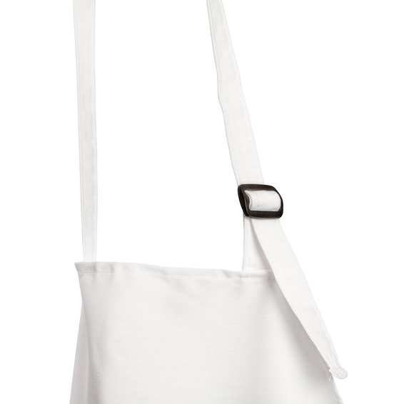 Adjustable neck strap with safety clasp