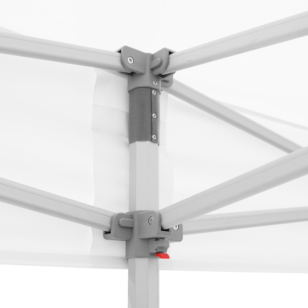 Hinged connector made of glass fiber reinforced plastic (high-strength, frost-resistant)